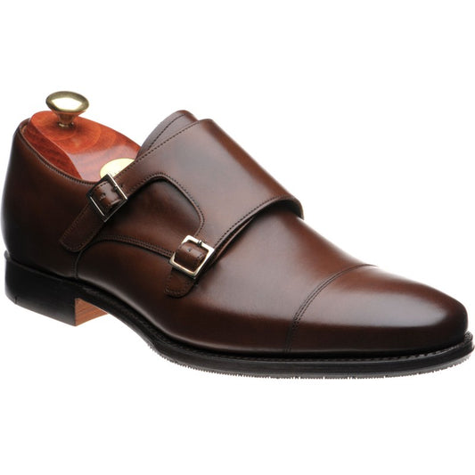 Product image for Barker Edison in walnut calf