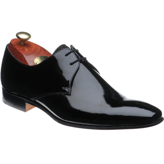 Product image for Barker Goldington in black patent and suede