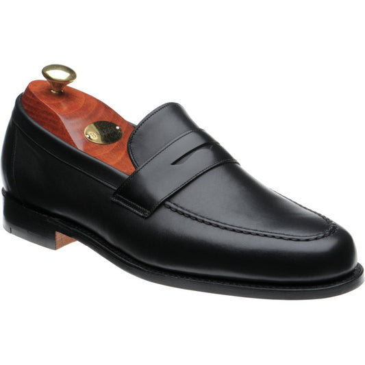 Product image for Barker Jevington in black calf