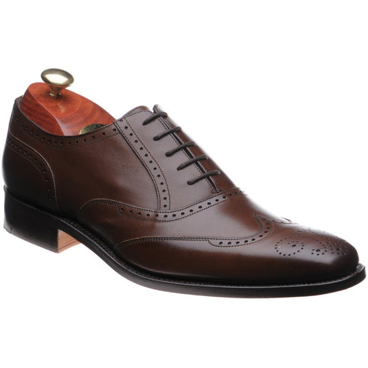 Product image for Barker Johnny in dark brown calf