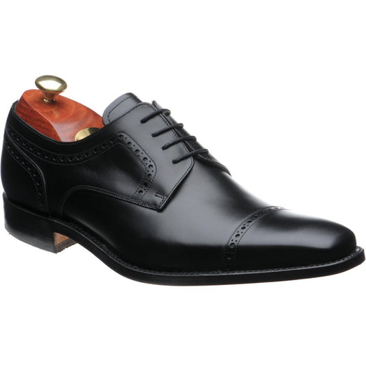 Product image for Barker Leo in black calf
