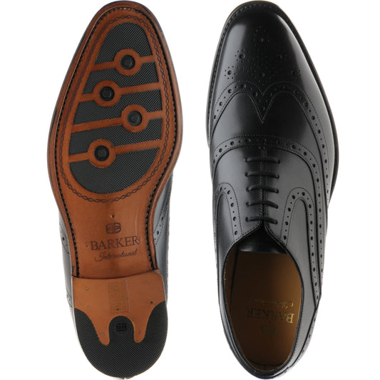 Product image for Barker Liffey in black calf