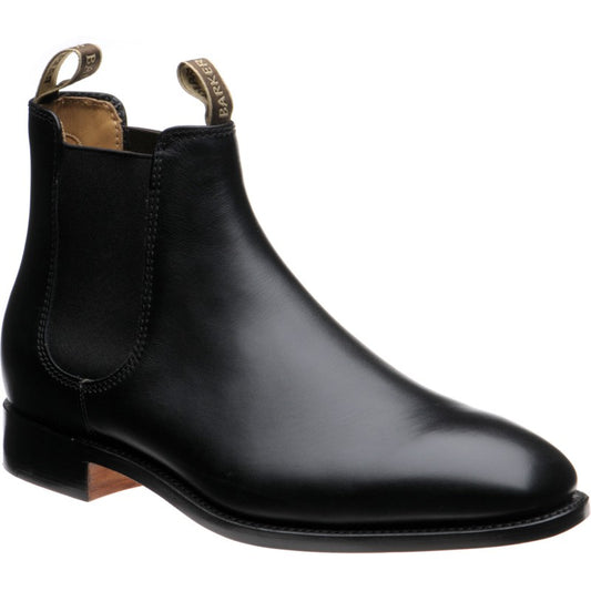 Product image for Barker Mansfield in black calf