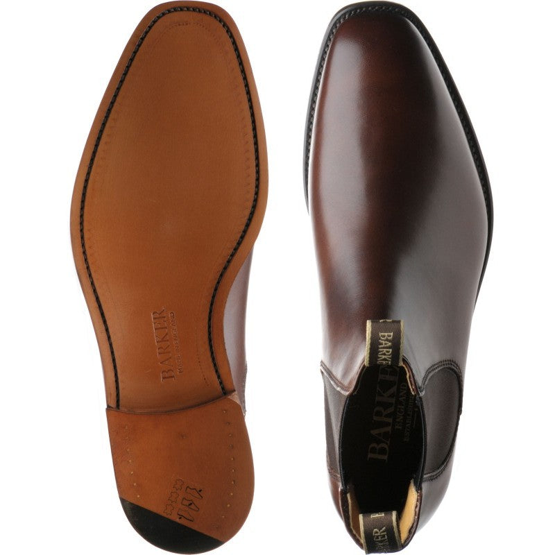 Product image for Barker Mansfield in walnut calf