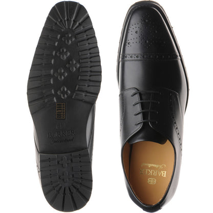 Product image for Barker Margate in black calf