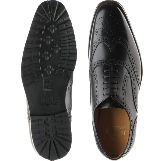 Product image for Barker Marston in black calf
