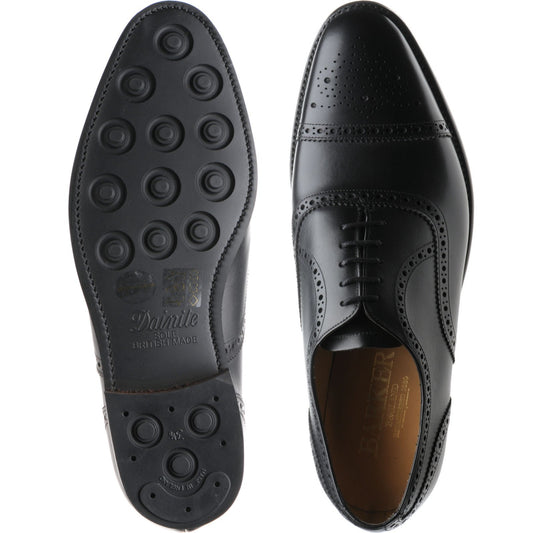 Product image for Barker Mirfield (Rubber) in black calf