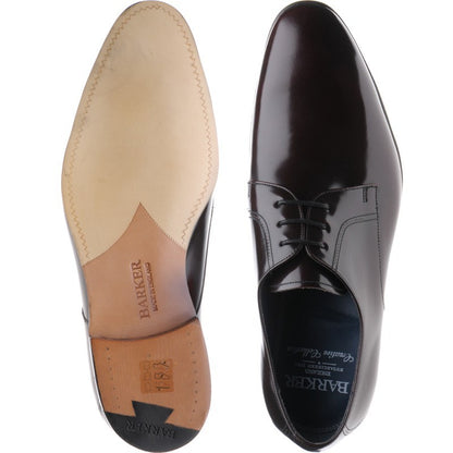 Product image for Barker Rutherford in burgundy hishine