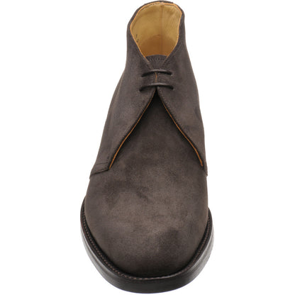Product image for Barker Sandwell in dark brown suede