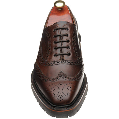 Product image for Barker Sedburgh in dark brown calf