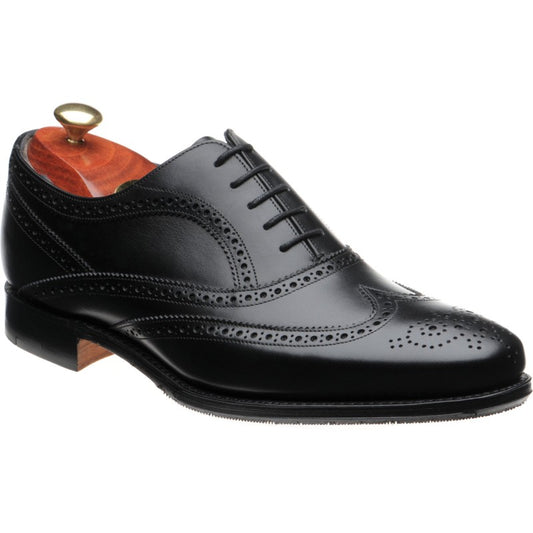 Product image for Barker Turing in black calf
