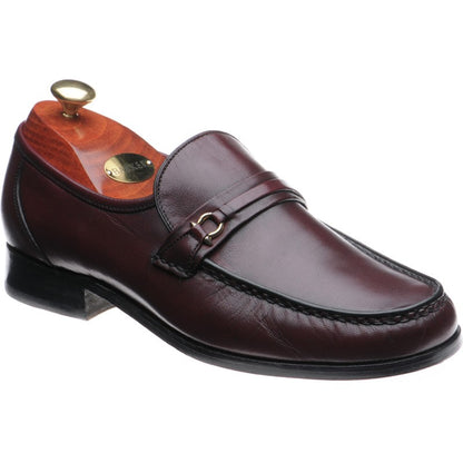 Product image for Barker Wade in burgundy kid