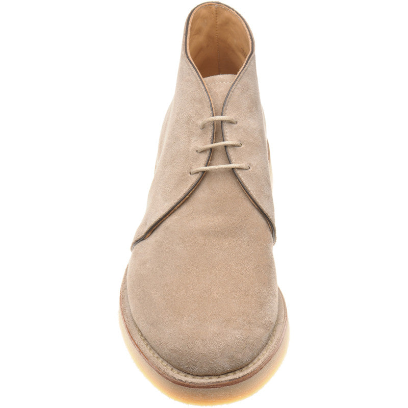 Product image for Carlos Santos 1502ID mens desert boots in sand suede