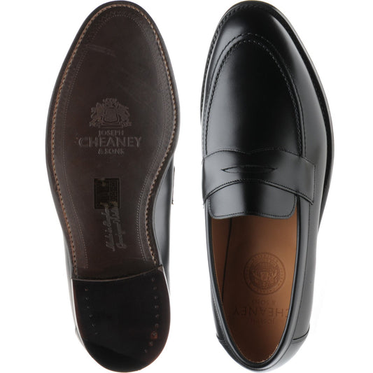 Product image for Cheaney Hadley in black calf