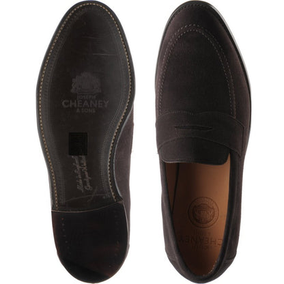 Product image for Cheaney Hadley in brown suede