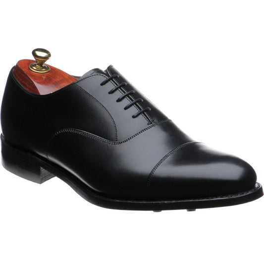 Product image for Cheaney Lime Rubber in black calf