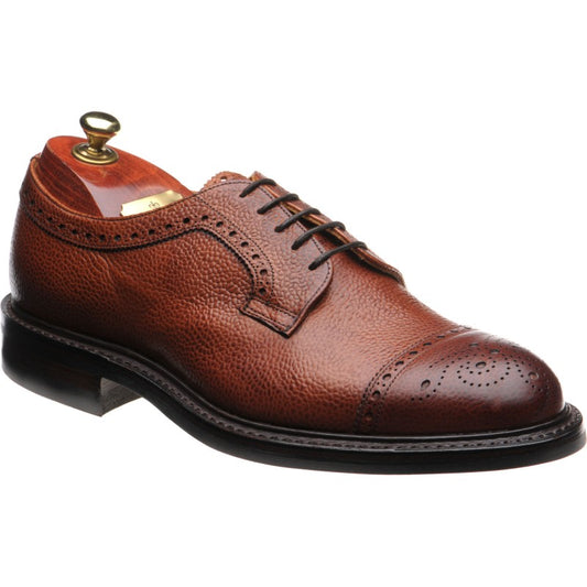 Product image for Cheaney Tenterden II R in mahogany grain calf