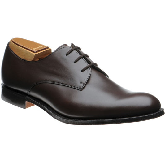 Product image for Church Oslo mens Derby shoes in ebony calf