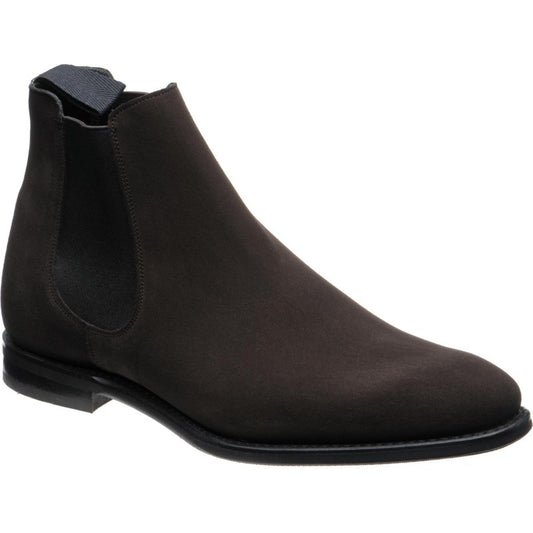 Product image for Church Prenton mens rubber-soled Chelsea boots in ebony superbuck