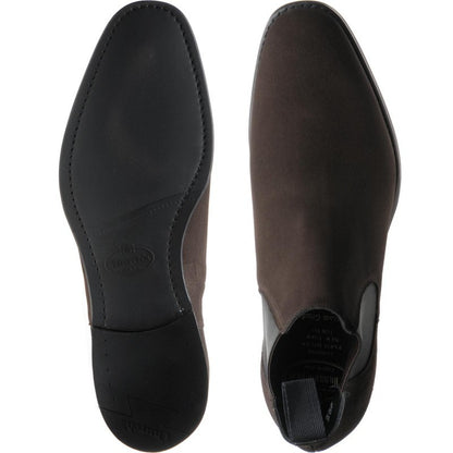 Product image for Church Prenton mens rubber-soled Chelsea boots in ebony superbuck