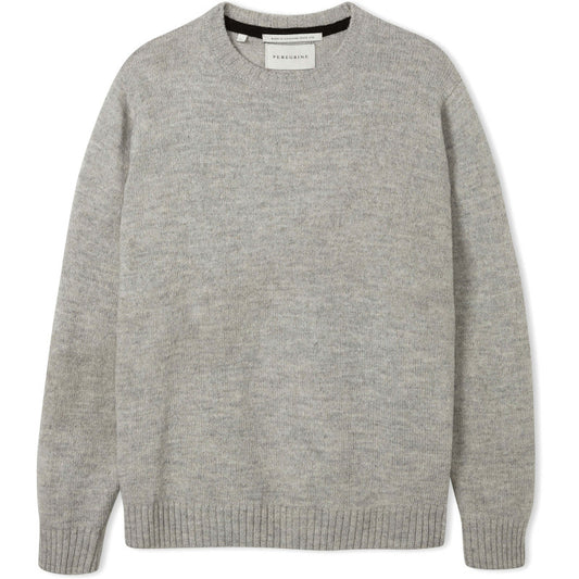 Product image for Herring Annan Crew Jumper by Peregrine in light grey