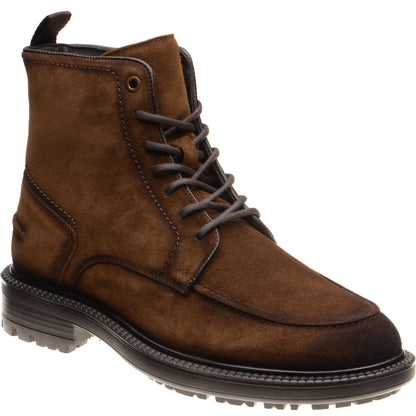 Product image for Herring Beckwith mens rubber-soled boots in brown suede