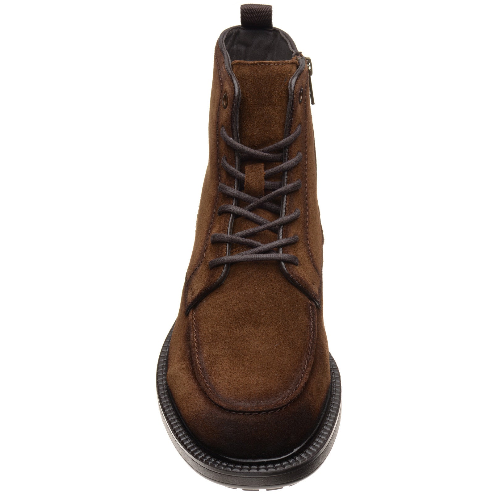 Product image for Herring Beckwith mens rubber-soled boots in brown suede