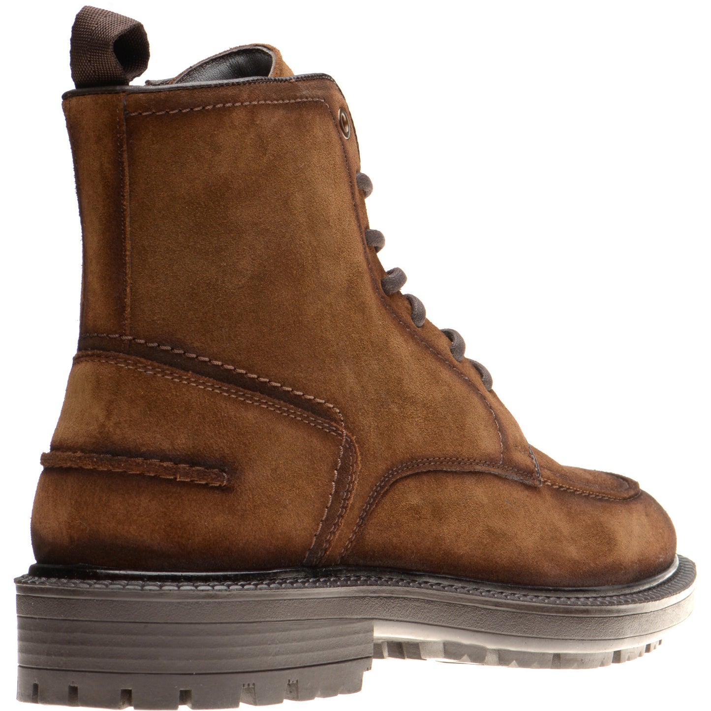 Product image for Herring Beckwith mens rubber-soled boots in brown suede