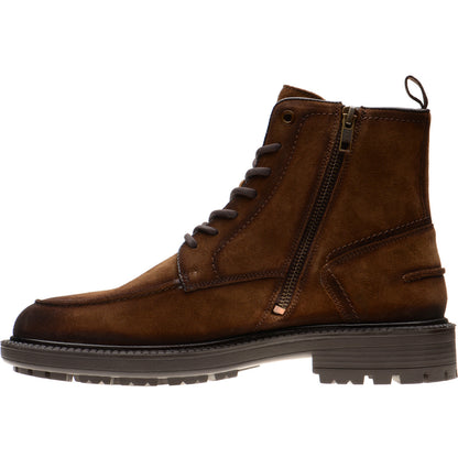 Product image for Herring Beckwith mens rubber-soled boots in brown suede