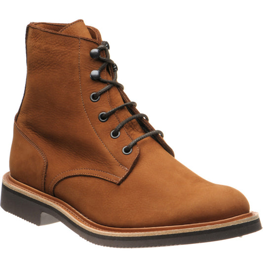 Product image for Herring Bernwood mens rubber-soled boots in whiskey hydro nubuck