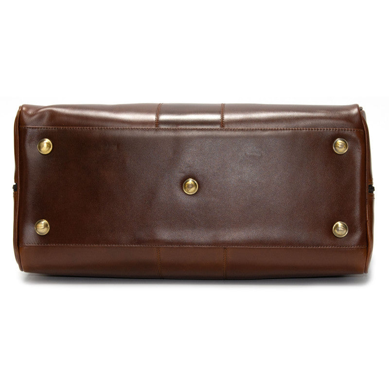 Product image for Herring Bovey Holdall in brandy calf