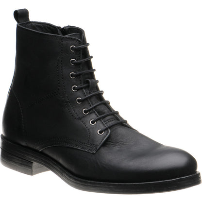 Product image for Herring Bridges in black waxy calf