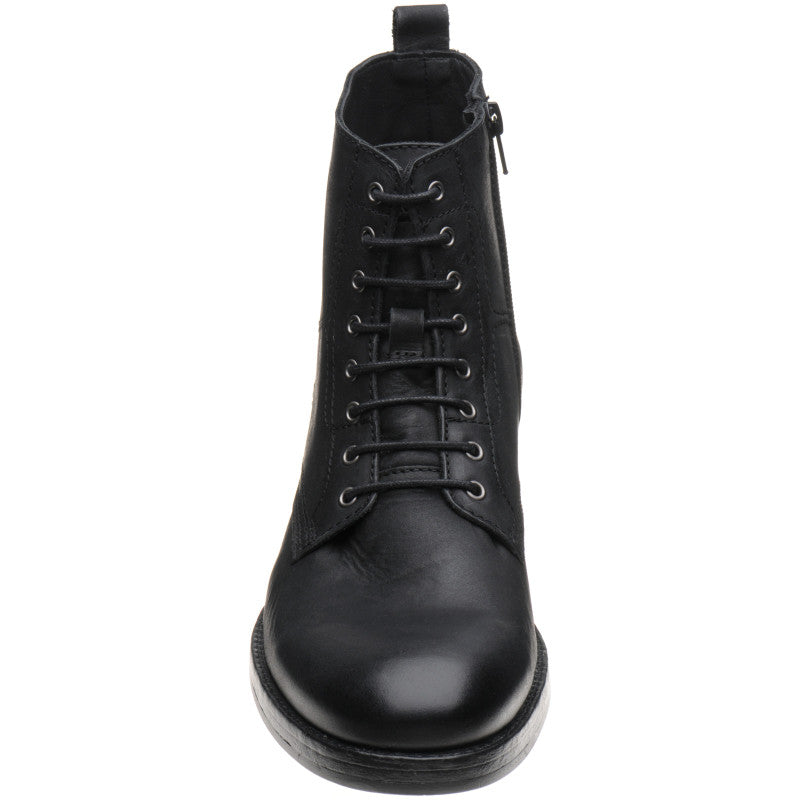 Product image for Herring Bridges in black waxy calf