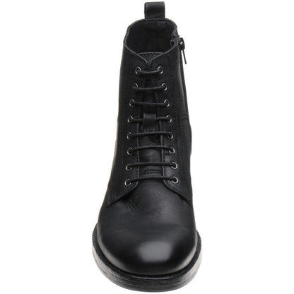 Product image for Herring Bridges in black waxy calf