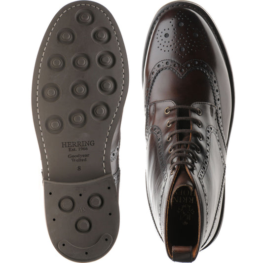 Product image for Herring Buxton (Rubber) in brown calf