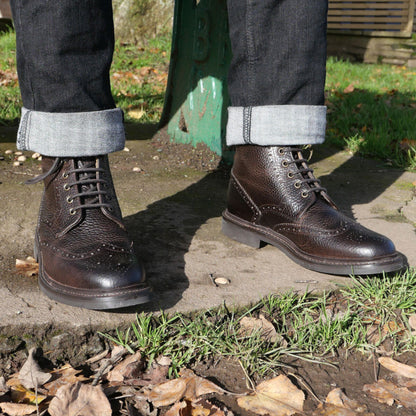 Product image for Herring Buxton (Rubber) in brown calf