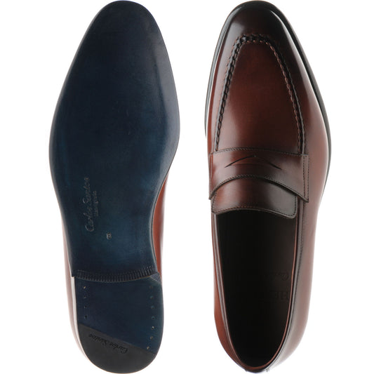 Product image for Herring Cadogan in rosewood calf