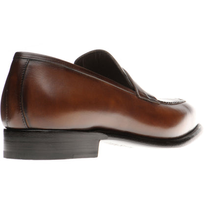 Product image for Herring Cadogan mens loafers in tobacco calf