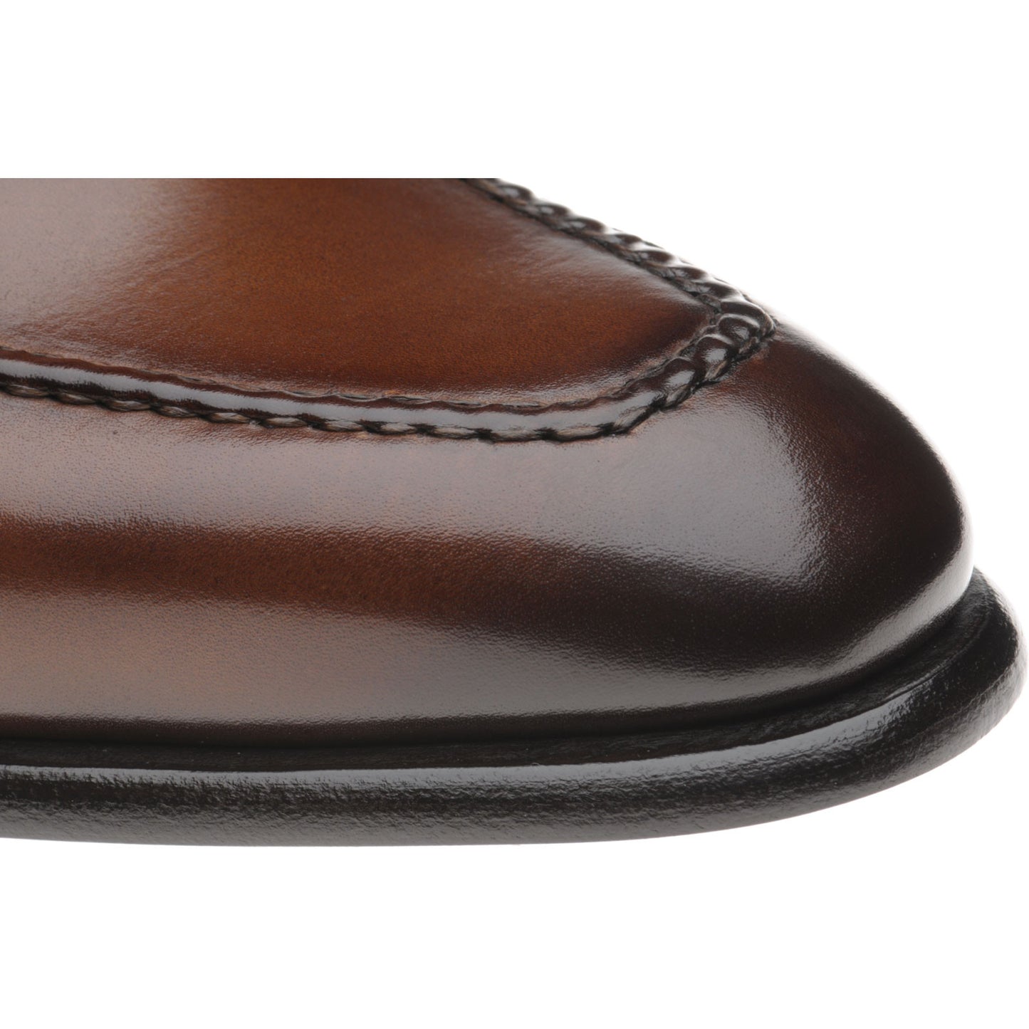 Product image for Herring Cadogan mens loafers in tobacco calf