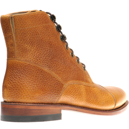 Product image for Herring Caldbeck mens boots in whiskey grain calf