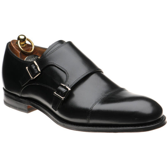 Product image for Herring Carlisle in black calf