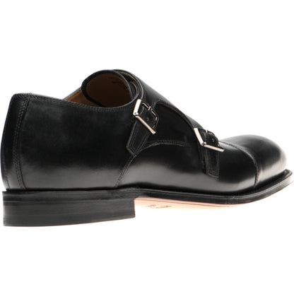 Product image for Herring Carlisle in black calf