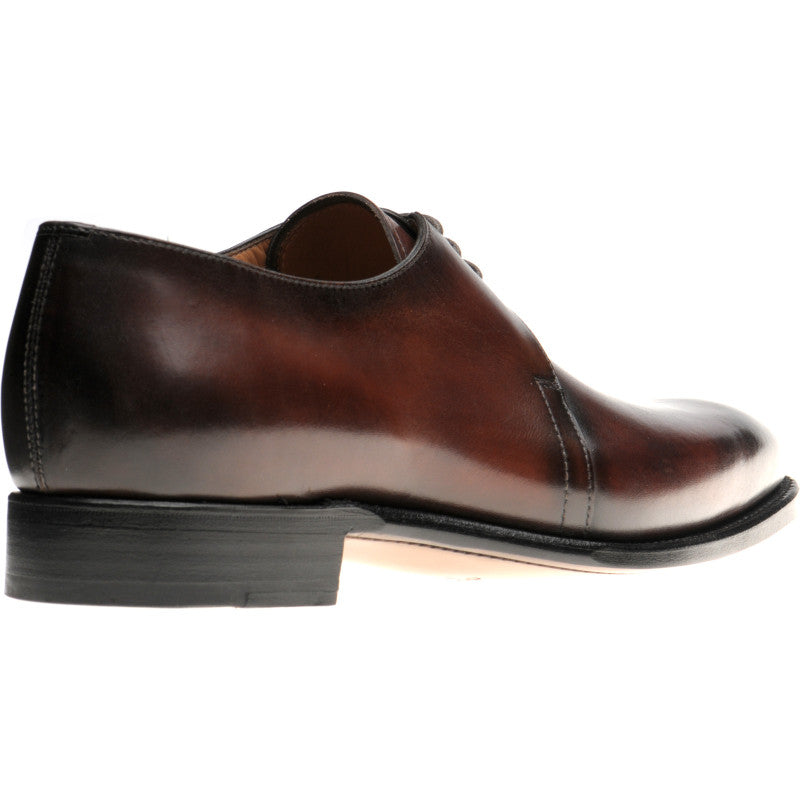 Product image for Herring Carroll mens Derby shoes in brown calf