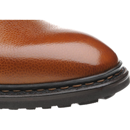 Product image for Herring Churchstow Norwegian mens rubber-soled boots in tan grain