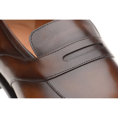 Product image for Herring Cleveland mens loafers in tobacco calf (second)