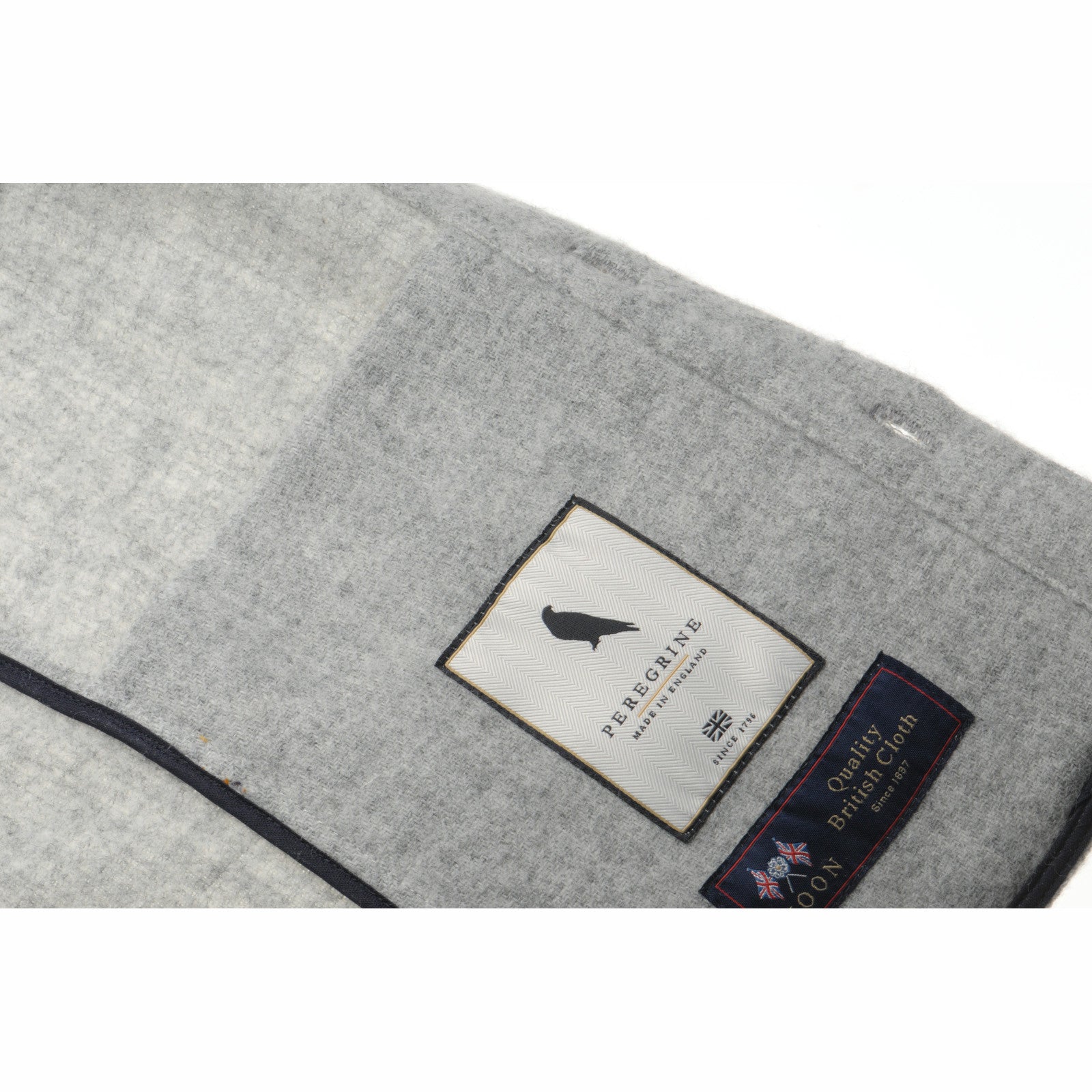 Product image for Herring Dexter Wool Over Shirt by Peregrine in light grey
