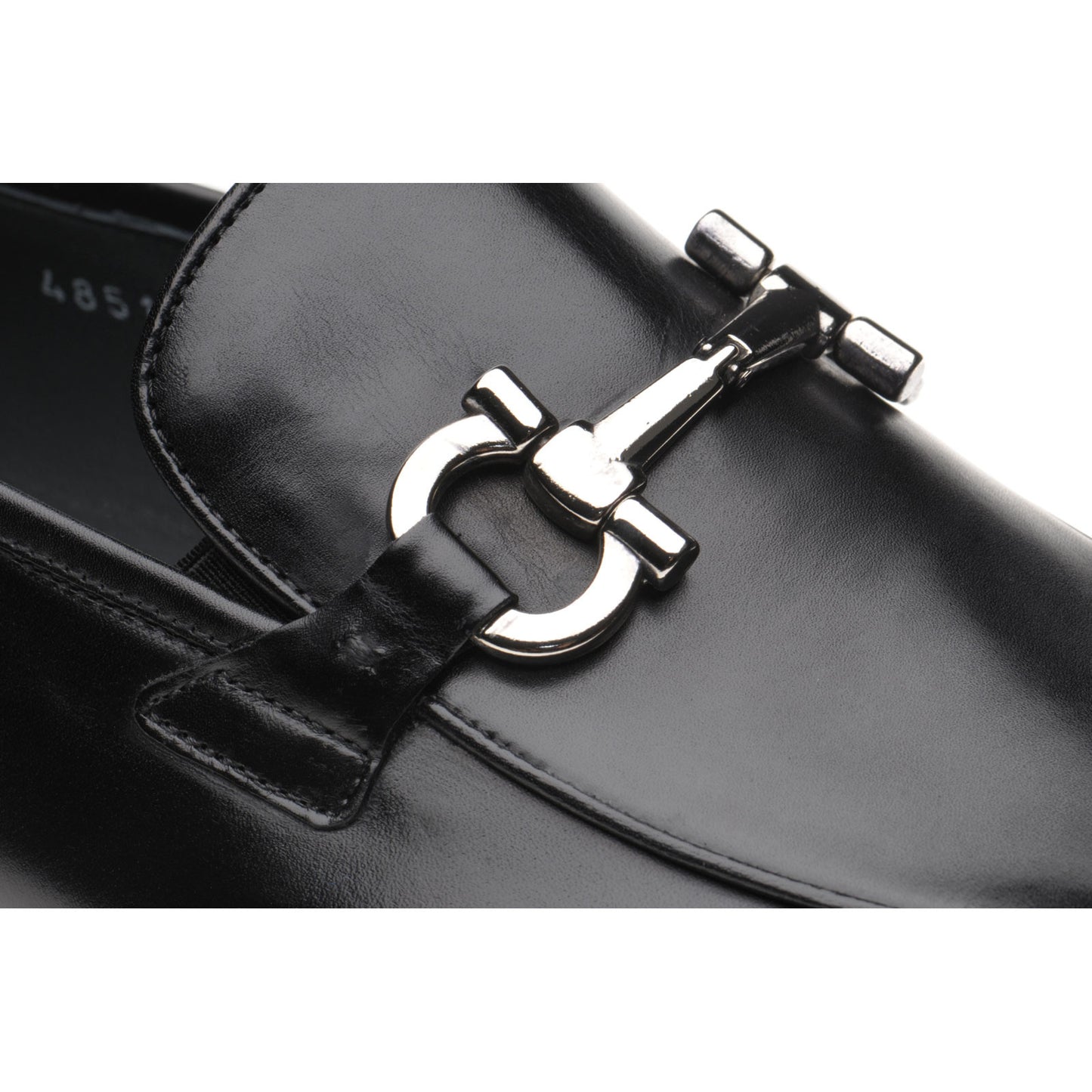 Product image for Herring Dillon mens loafers in black calf