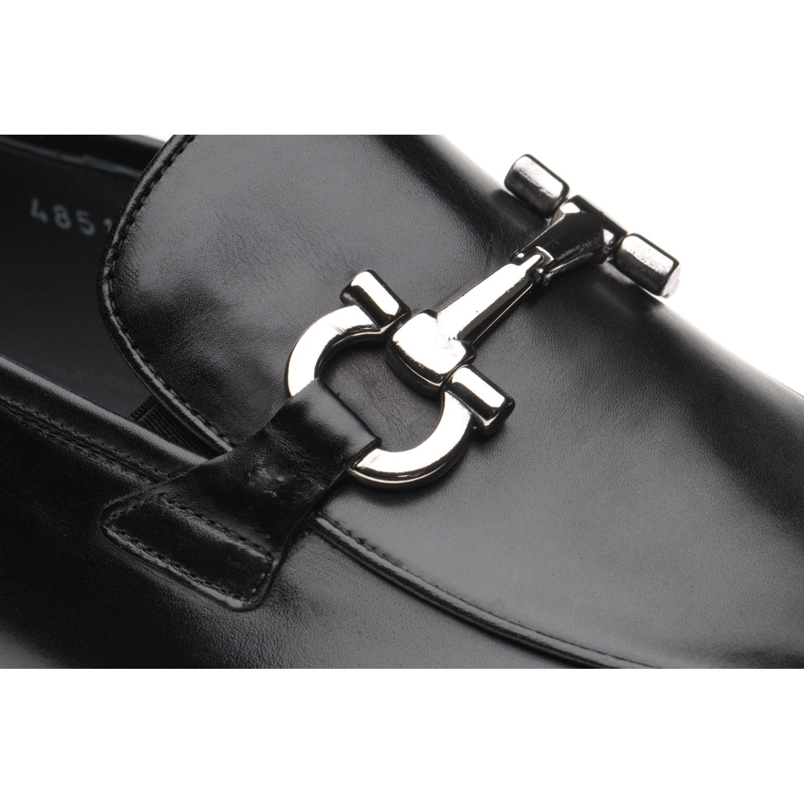 Product image for Herring Dillon mens loafers in black calf