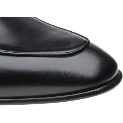 Product image for Herring Dillon mens loafers in black calf