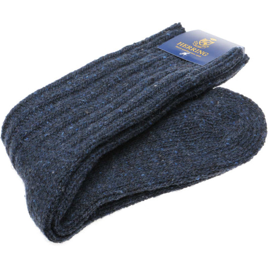 Product image for Herring Donegal Ladies Wool Sock in navy